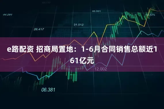 e路配资 招商局置地：1-6月合同销售总额近161亿元